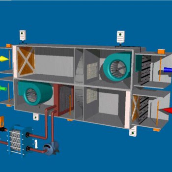 Energy recovery wheel AHU Energy recovery wheel AHU